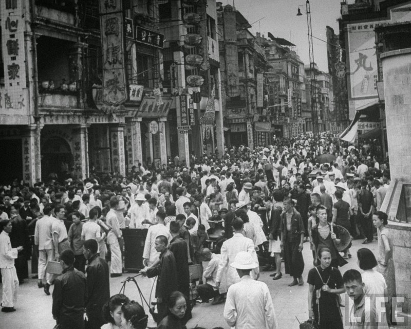 Goc anh Hong Kong thanh binh nam 1945